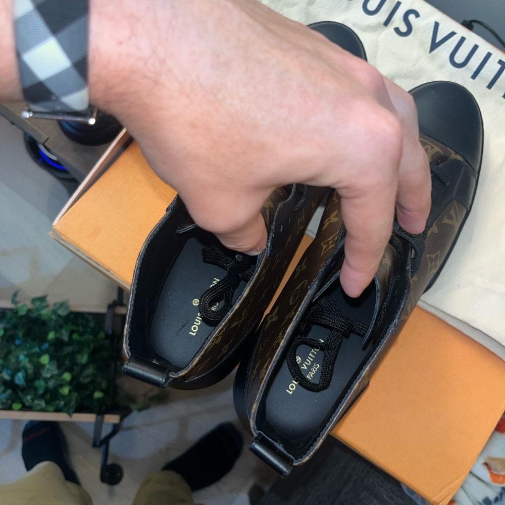 Louis Vuitton Match Up High Cocoa Sneaker Boots - Picture 7 of 9